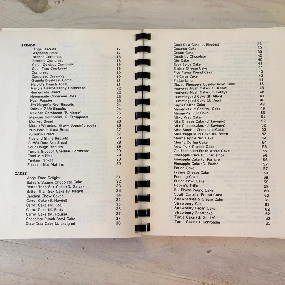 Vintage 1991 Ciba-Geigy Is Cookin Cajun Creole Louisiana Community Cookbook